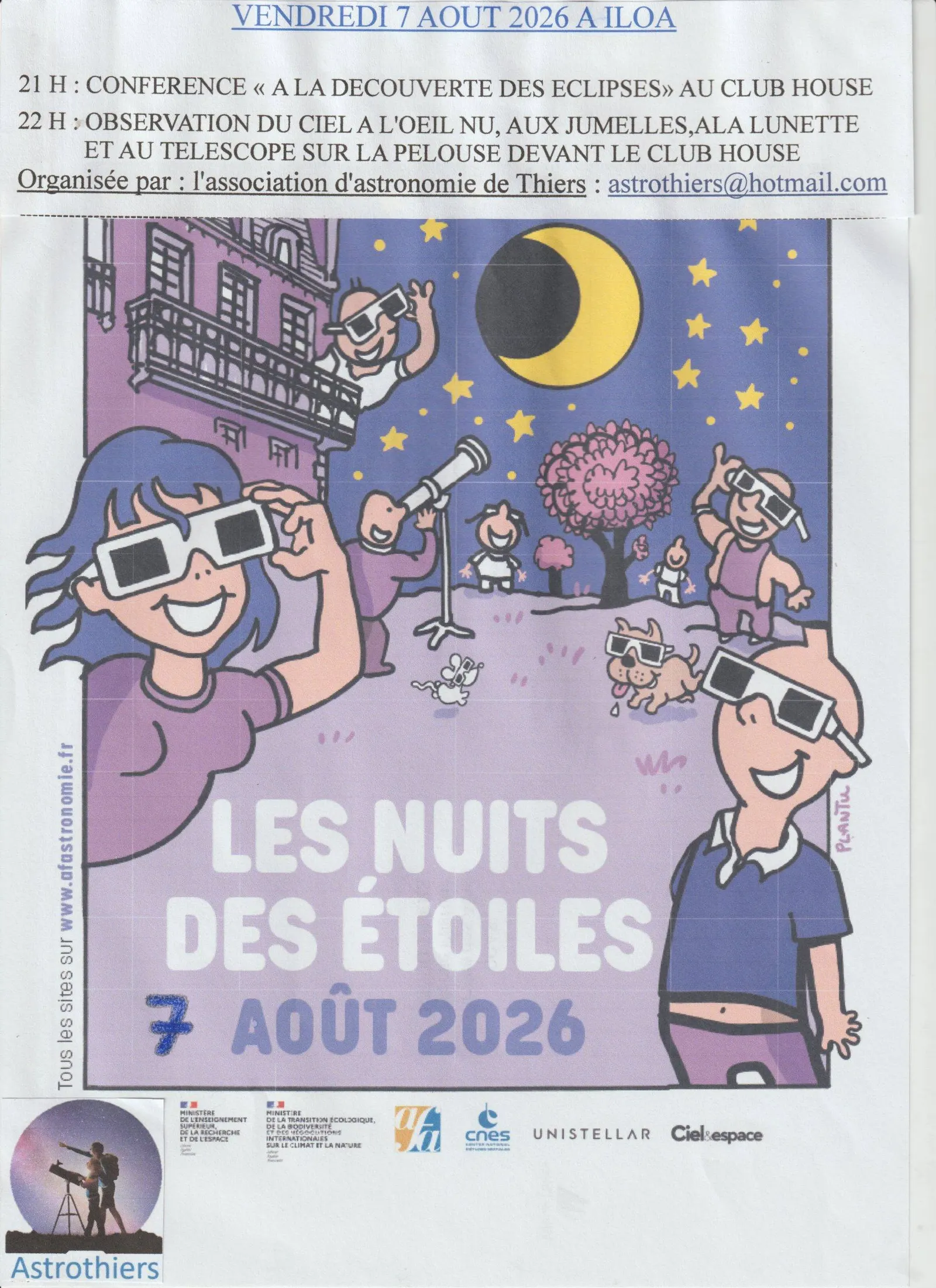 Les Nuits des Étoiles à Iloa !